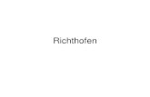 Richthofen - TU Berlin · 2011. 11. 7. · Ferdinand Freiherr von Richthofen Neudruok der Auflage von t88C HANNOVER VERLAG VON . lur der muthmasslichen Sine des Ctlllunylkes YAU,