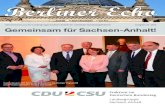 CDU Landesgruppe Sachsen Anhalt im Deutschen Bundestag - Berliner Echo · 2016. 7. 21. · Informationen aus der Landesgruppe Sachsen-Anhalt der CDU/CSU-Bundestagsfraktion Ausgabe