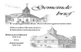 Dezember - Diedenshausen · 2020. 2. 22. · November in der Kirche in Diedenshausen (nach der um 15.15 Uhr beginnenden Andacht) - nach dem Posaunenchor-Gottesdienst am 3. Advent