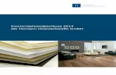 Konzernjahresabschluss 2014 der Homann Holzwerkstoffe GmbH · 2018. 6. 6. · Die Materi-alaufwandsquote ist unter Berücksichtigung der Be- ... werden zukünftig durch leasing refinanziert.