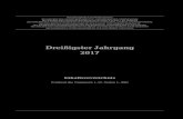 Allgemeines Ministerialblatt – Jahresinhaltsverzeichnis 2017 · 2017. 12. 20. · AllgemeinesMinisterialblatt Dreiigster Jahrgang 2017 Inhaltsverzeichnis (Umfasst die Nummern 1–12,