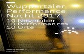 Wuppertaler Performance Nacht 2017 - Peter Kowaldkowald-ort.com/_2017/termine/wpn2017.pdf · 2017. 10. 11. · amp eich sbaum aße aße Robert-sallee Daum-Platz aße AS Elberfeld