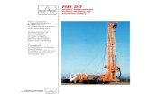 PRAKLA-SEISMOS Geomechanik - RB 50 - Rotary BohranlageRotary drilling Air lift drilling Core drilling Auger drilling Down-the-hole hammer-drilling Forage Rotary Forage a circulation