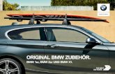 ORIGINAL BMW ZUBEHÖR....ORIGINAL BMW ZUBEHÖR. BMW 1er, BMW 2er UND BMW X1. 2016 feierte die Marke BMW ihr 100jähriges Jubiläum. Erfahren Sie hierzu mehr unter bmw.de/next100 EXTERIEUR