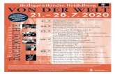 Dienstag 21. – Dienstag 28.Juli - Kirchenmusik Heidelbergkirchenmusik-heidelberg.de/wp-content/uploads/2020/07/...Dienstag 21. – Dienstag 28.Juli.2020 Heidelberger Bachwoche zum