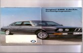 Original BMW Zubehör. •• Gesamtprogramm.‘МВ.pdf · 2016. 11. 27. · Gesamtprogramm. Original BMW Zubehör auf einen Blick. Artikel Seite Aggregateschutz 28-29 Anhängervorrichtung