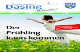 Der Frühling kann kommen - Gemeinde Dasing · 2017. 7. 28. · Jahrgang 2012/2014 vom 01.09.2012 bis zum 26.09.2014. Der AL II wird während der Dienstzeit mit Teilzeitunterricht