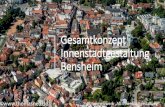 Gesamtkonzept Innenstadtgestaltung Bensheim · 2021. 3. 2. · f. Prüfung geeigneter Förderprogramme (z.B. ISEK = Integrierte städtebauliche Entwicklungskonzepte in der Städtebauförderung)