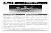 F/A-18C HORNET - Revell · 2020. 8. 31. · F/A-18 C models and eight D models in 1996. The 2007 demo CF-18 Hornet celebrated the 25th anniversary of the Hornet in Canada. The paint