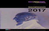 Geschäftsbericht 2017 - Linthwerk · 2018. 3. 29. · Geschäftsbericht 2017 1 Im zurückliegenden Berichtsjahr feierte die Linthkommission den 250. Geburtstag von Hans Konrad Escher