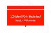 100 Jahre SPD in Biedenkopf...Ochs, Helmut (37) Kraftfahrer Funk, Willi (53) Erzieher Petri, Reinhold (42) Modellschlosser Bürgermeister Martin Müller (Mitte) besucht Kombach. Stadt-