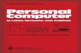 Personal Computer in Labor, Versuchs- und Pr¼ffeld: Der PC als Hilfsmittel bei der Erfassung, Verarbeitung und Darstellung von Medaten