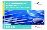 Kursprogramm Zahn¤rztliches Personal 2018