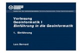 Vorlesung Geoinformatik I - TUD - TU Dresden - Startseite - Aktuelles