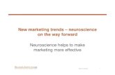 New marketing trends â€“ neuroscience on the way forward