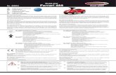 Push-Car No. 460604 Ferrari 488 · 2021. 4. 21. · Ferrari 488 DE - Allgemeine Hinweise Jamara e. K. übernimmt keine Haftung für Schäden, die an dem Produkt selbst oder durch
