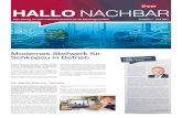 Hallo Nachbar Ausgabe 1 Juni 2021 · 2021. 6. 15. · der DB Netz AG (Deutsche Bahn) und der Mitteldeut-schen Eisenbahn GmbH als technischem Betreiber des Schienennetzes realisiert.