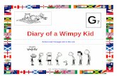 Diary of a Wimpy Kid4/15 – G 7 Diary of a wimpy kid Diese Vokabeln helfen dir, die Lektüre besser zu verstehen. English German moron (=idiot) Idiot to get grounded Hausarrest bekommen