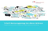 Viel Bewegung in den Kitas - Bosch Stiftung...Vorträge, Veranstaltungen, Workshops, Publikationen in Fachzeitschriften, Kooperation mit Kommunen, Hospitationsprogramm und Coaching