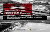 OMNIBUS LAW; OLIGARCH’S LEGAL HOLY BOOK · 2021. 5. 5. · Decree Number: XI / MPR / 1998 concerning State Administrators who are Clean and Free of Corruption, Collusion and Nepotism