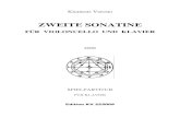 ZWEITE SONATINE...Adagio und Allegro f-moll KV 594 für Orgel (W.A.Mozart) –Bearbeitung für 12 Bläser und Kontrabass (2001) Adagio h-moll KV 540 für Klavier (W.A.Mozart) –