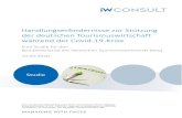 Handlungserfordernisse zur Stützung der deutschen ... - BTW€¦ · Politische Handlungserfordernisse zur Stützung der Tourismusbranche 3 Inhalt ... 5.2 Forderungen für zukünftige