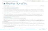 Ausgabehinweise für die Version 2021.00 von Trimble Access...AUSGABEHINWEISE TrimbleAccess Version2021.00 Februar2021 IndiesenAusgabehinweisenwerdendieneuenFunktionenundÄnderungenindieserVersionderTrimble®