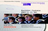 Kantaten · Cantatas BWV 22, 23, 182bach-cantatas.com/Pic-Rec-BIG/Biller-GC-D04b[Rondeau-CD... · 2020. 7. 30. · Das Kirchenjahr mit Johann Sebastian Bach Passion Passiontide No