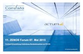 11. ZENOS Forum 07. Mai 2015 - actum