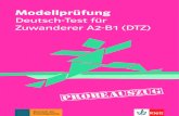 Deutsch-Test für Zuwanderer A2-B1 (DTZ)
