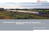 European Train Control System (ETCS) bei der DB Netz AG