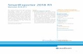 Neuerungen SmartExporter 2018 R1 EN - Audicon