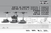 HFS & HFM 1015 / 1023 HFM 1515 / 1523 / 1530 FMH 1515 HFT ...