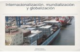 Internacionalización, mundialización y globalización