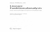 Lineare Funktionalanalysis - GBV
