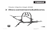 Thule ClipOn High 9106 Recommendations