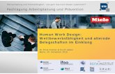 Human Work Design: Wettbewerbsfähigkeit und alternde