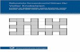 Mathematischer Korrespondenzzirkel Göttingen (Hg.)