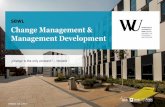 SBWL Change Management & Management Development