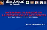 INGENIERIA DE RIESGOS EN LA PREVENCION DE ACCIDENTES