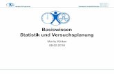 Basiswissen Statistik und Versuchsplanung - TUM