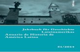 Jahrbuch für Geschichte Lateinamerikas 51 (2014)