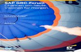 SAP GRC-Forum Chancen von heute, Visionen für morgen.