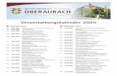 Oberaurach Veranstaltungskalender 2020