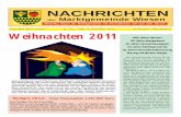 Dezember 2011 NACHRICHTEN - Wiesen