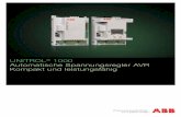 UNITROL Automatische Spannungsregler AVR Kompakt und