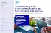SAP Automatisierung in der Personalabteilung bringt bei ...