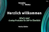 What’s new? d.velop Produkte für SAP im Überblick