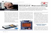 RATGEBER RECORDING: TEIL 2 Instant-Recording