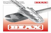 Hartmetallwerkzeuge Tungsten carbide tools - BIAX Germany